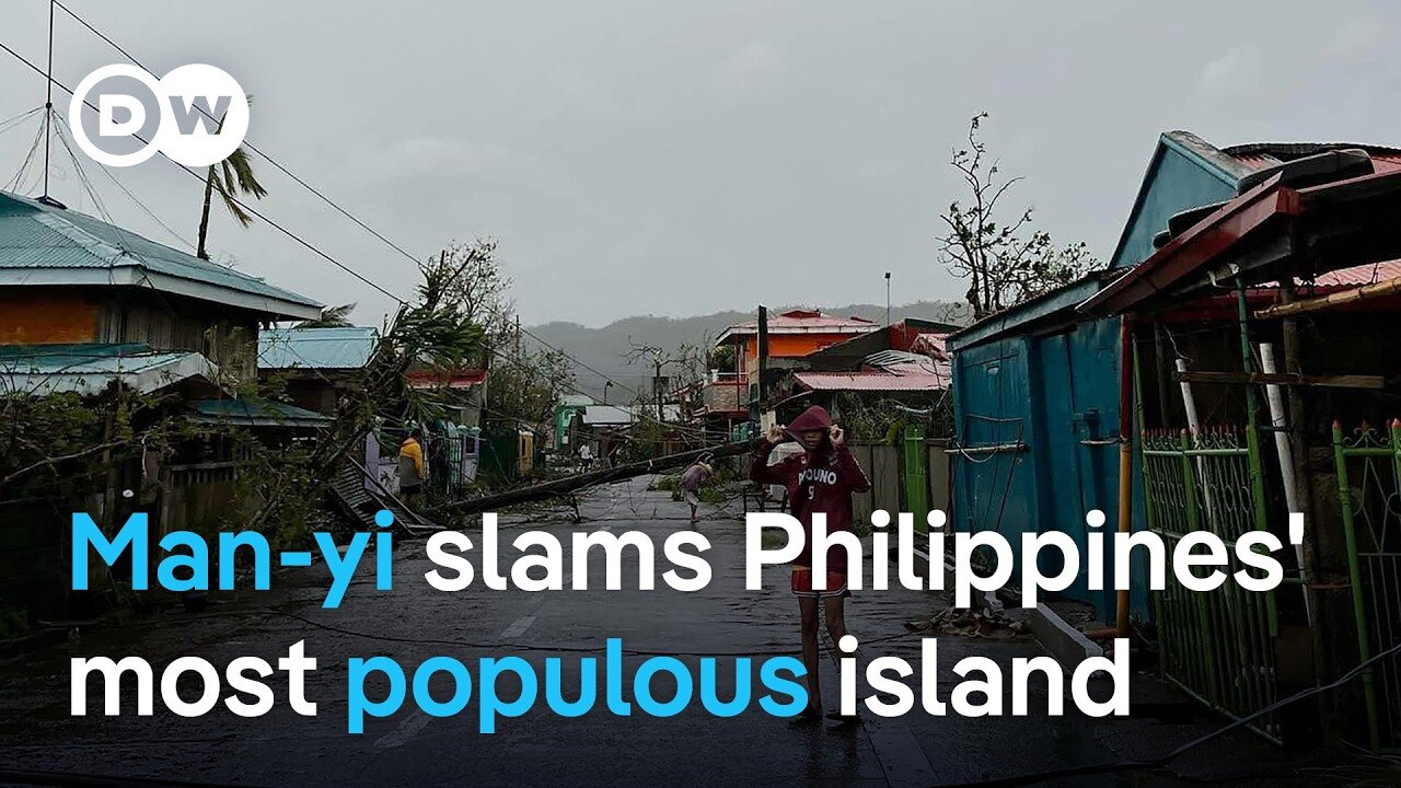 Super typhoon Man-yi is sixth major storm to batter the Philippines in the past month | DW News