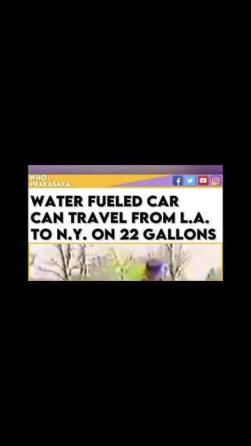 They Killed The Man That Invented A Water Fueled Car