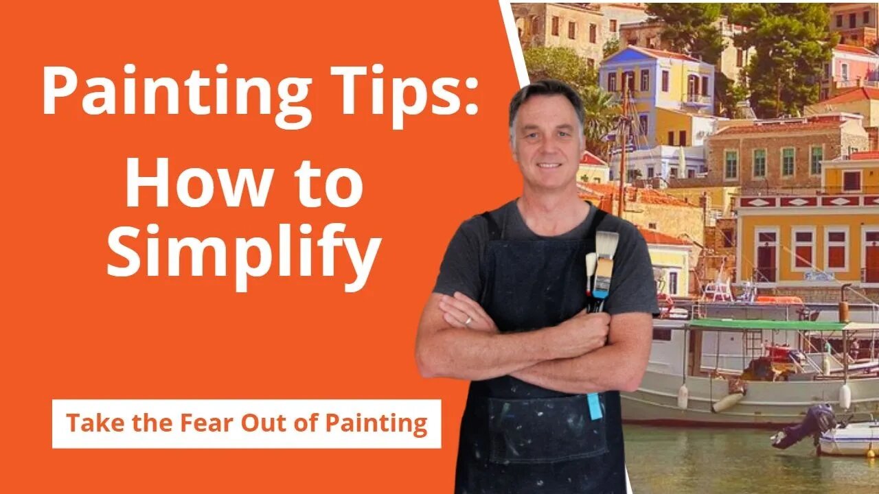 How to Simplify Painting BOATS 🚤🎨 (Rembrandt Oil Paints)