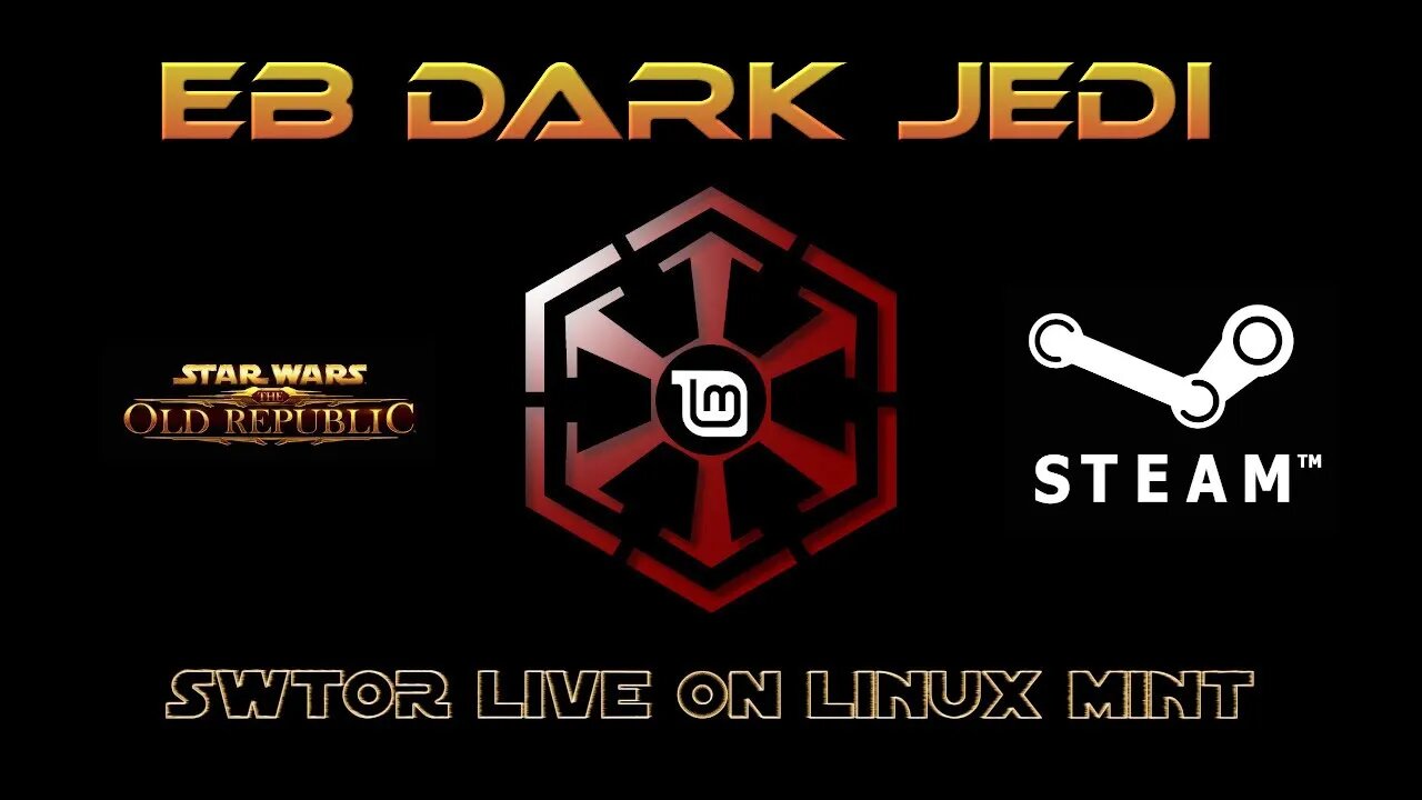 SWTOR on Linux MINT 20 Cinnamon LIVE Xmas 2020 #2