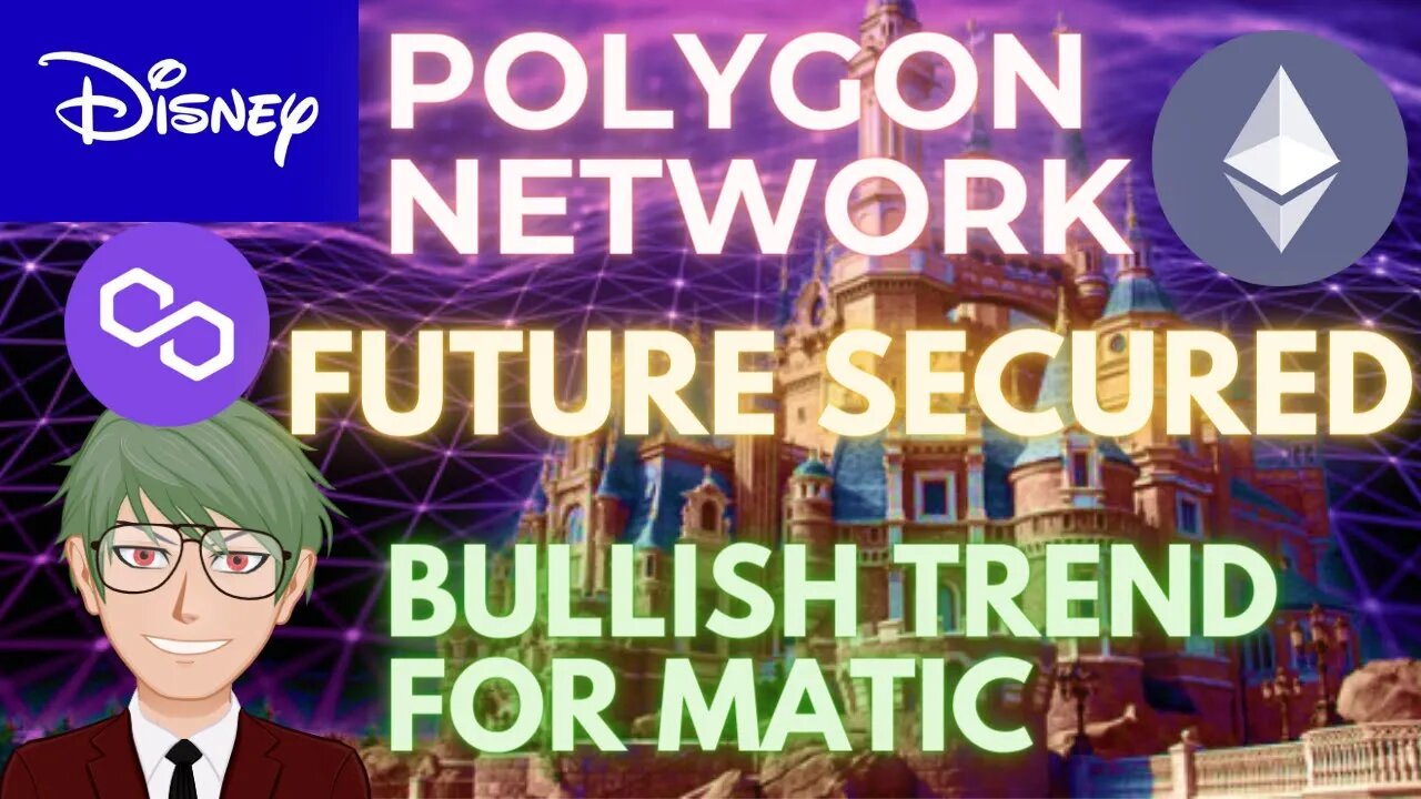 POLYGON WILL ZOOM AS THEY HAVE SECURED FUNDING FROM DISNEY #polygon #maticcoin #disney #ethereum