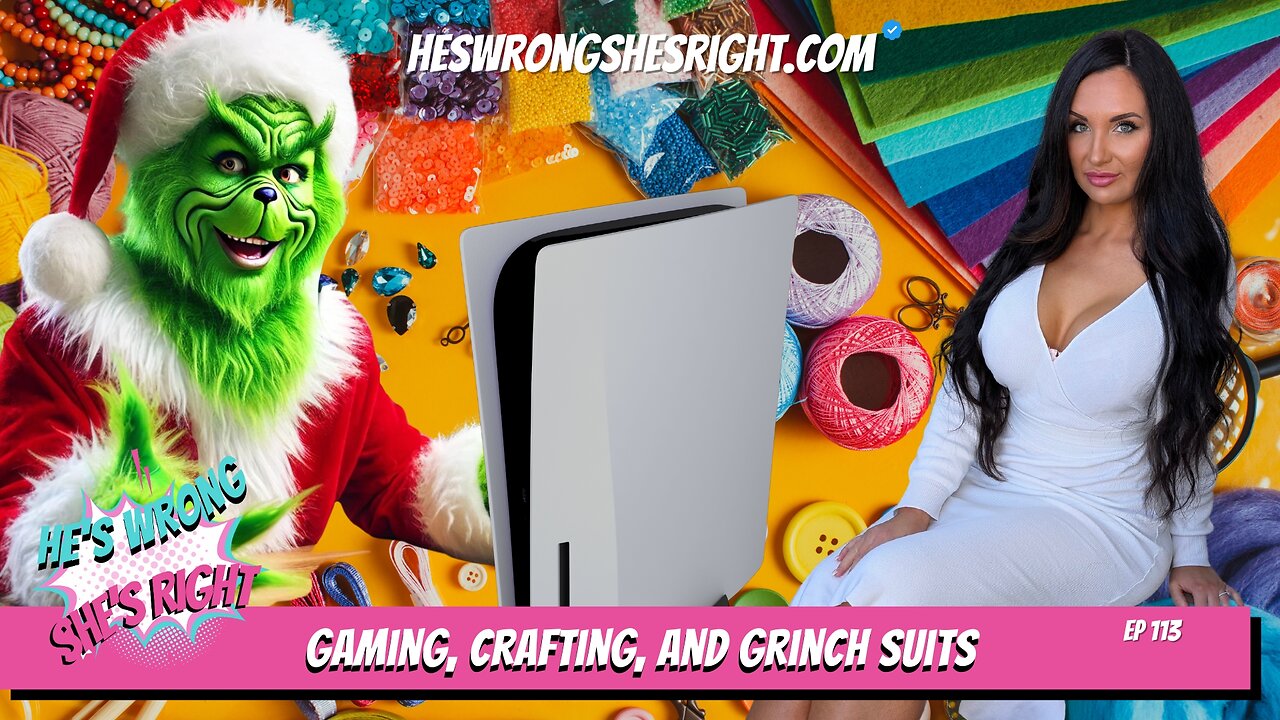 Gaming, Crafting, and Grinch Suits - HWSR Ep 113