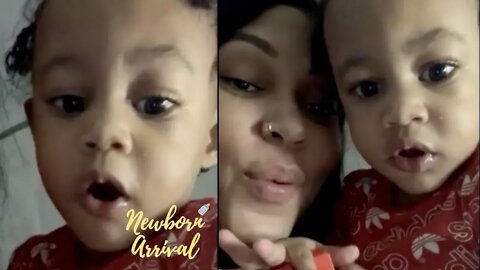 Lyrica Anderson Son Ocean Sings "Act A Fool" With Mommy! 🎤