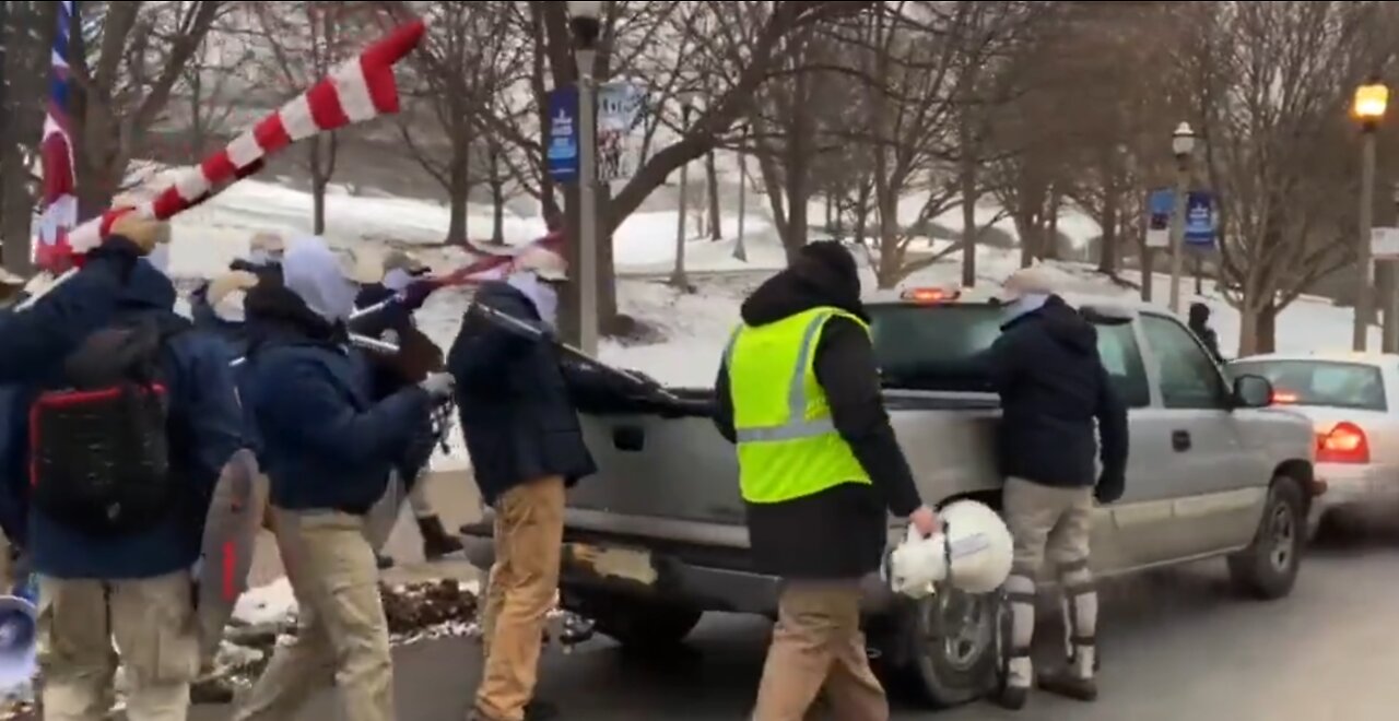 Mysterious Masked Political Group Appears In Chicago