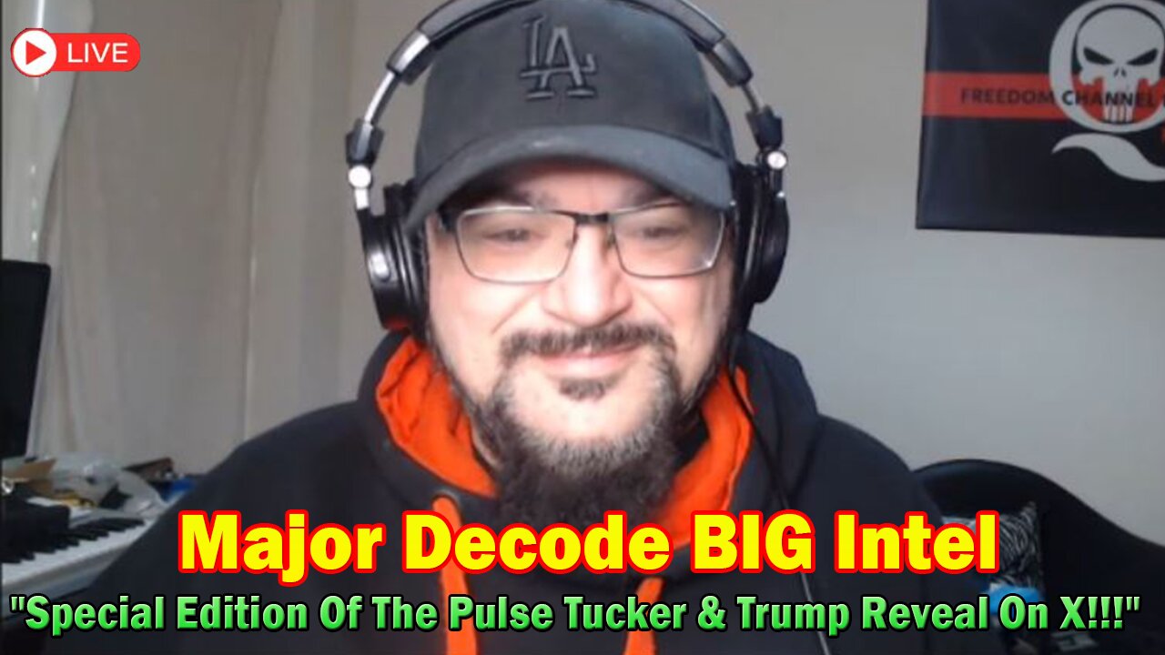 Major Decode BIG Intel 8/24/23: "Special Edition Of The Pulse Tucker & Trump Reveal On X!!!"