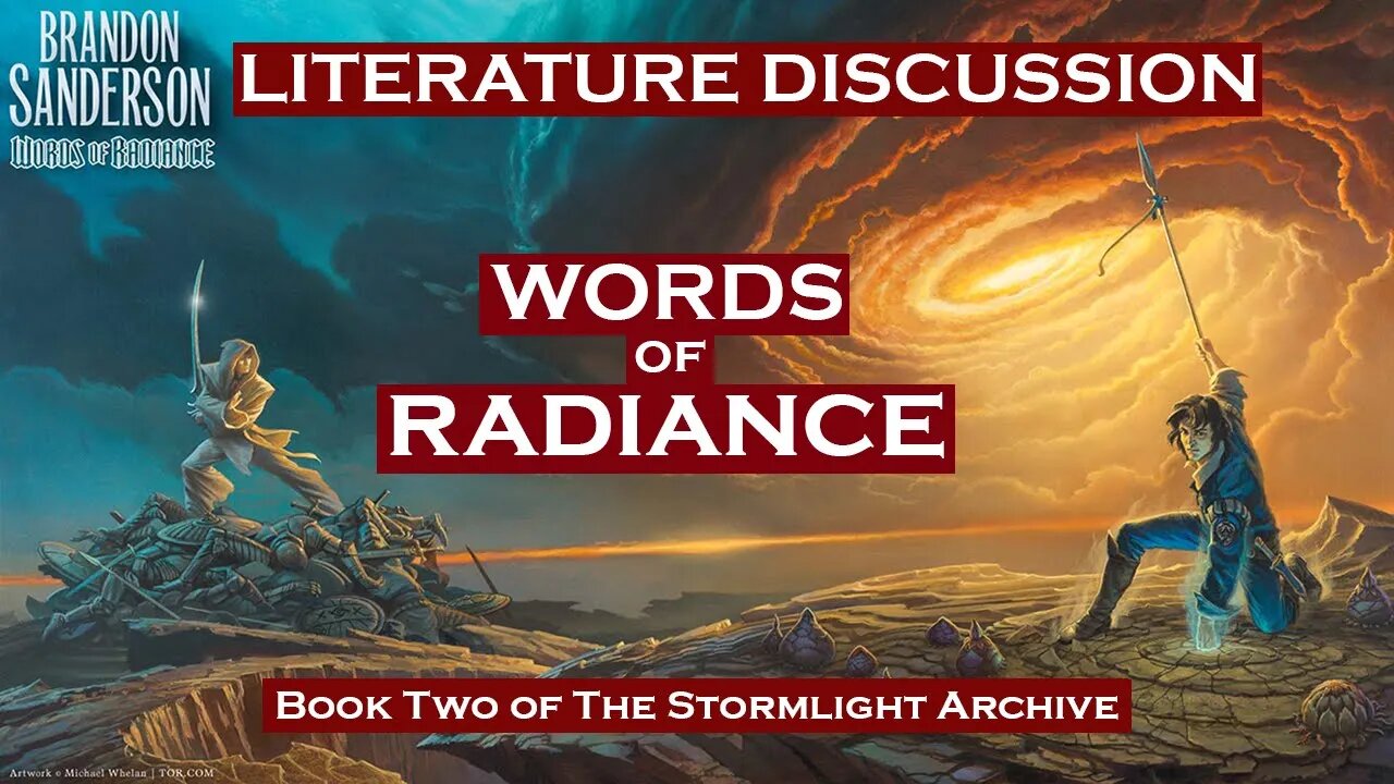 WORDS OF RADIANCE - Literature Discussion with Aydin Paladin