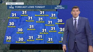 Sunshine returns Wednesday with temperatures in the 50s