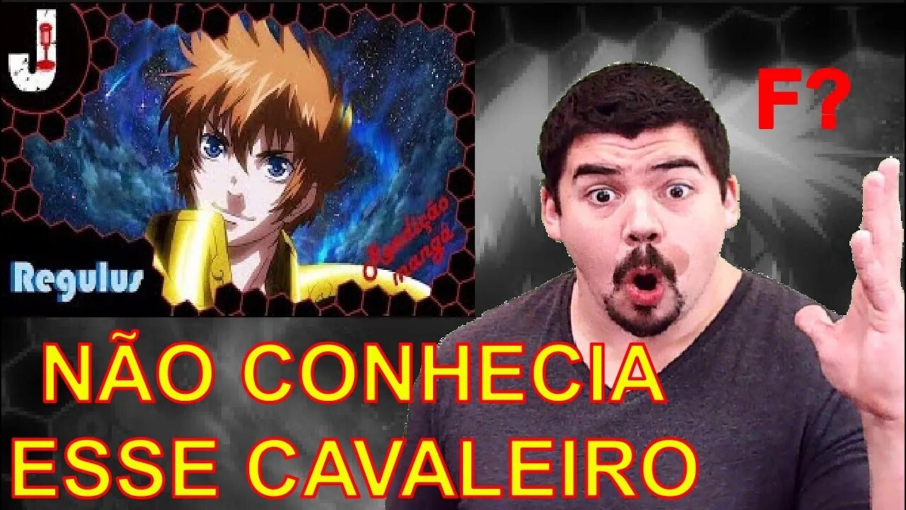 REACT Rap Regulus de Leão (Saint Seiya The Lost Canvas) Reedição -Jogatinando Raps- MELHOR DO MUNDO