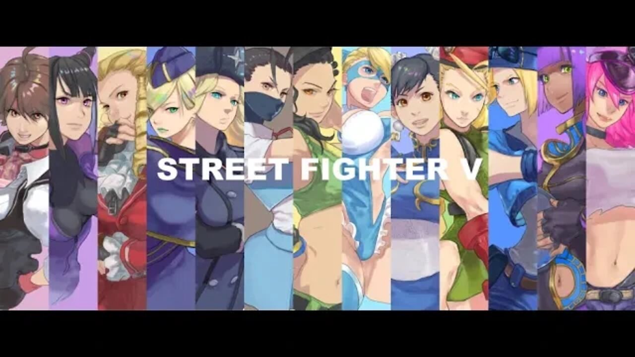 Women of Street Fighter 5.