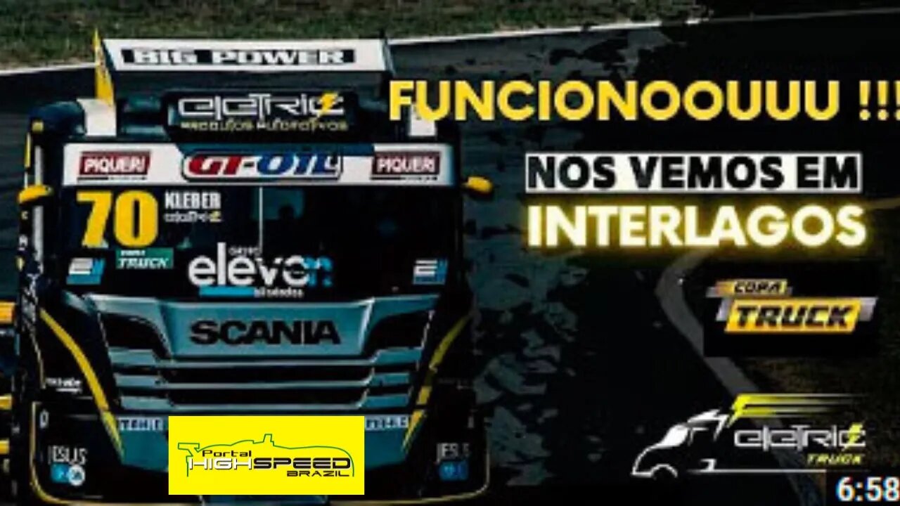 FUNCIONOU "NOS VEMOS EM INTERLAGOS" Copa Truck 2022 | ELETRIC TRUCK | Temporada 2 | Episodio 26