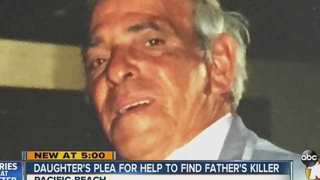 Woman pleads for help in finding father's killer