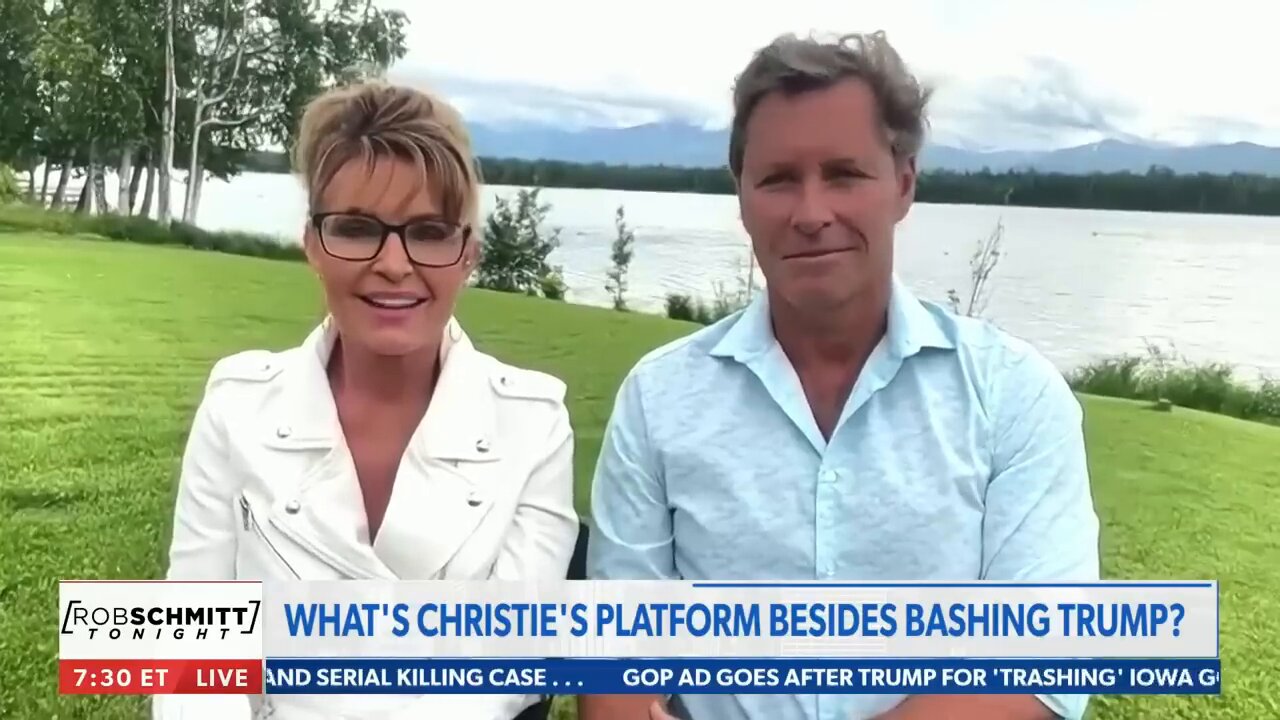 Sarah Palin reacts to 'angry' Christie's Trump bashing