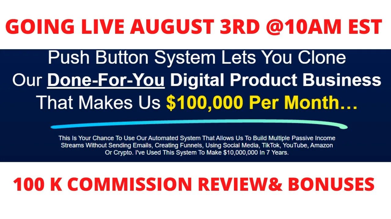 100K COMMISSION SYSTEM-100K COMMISSION SYSTEM BONUSES