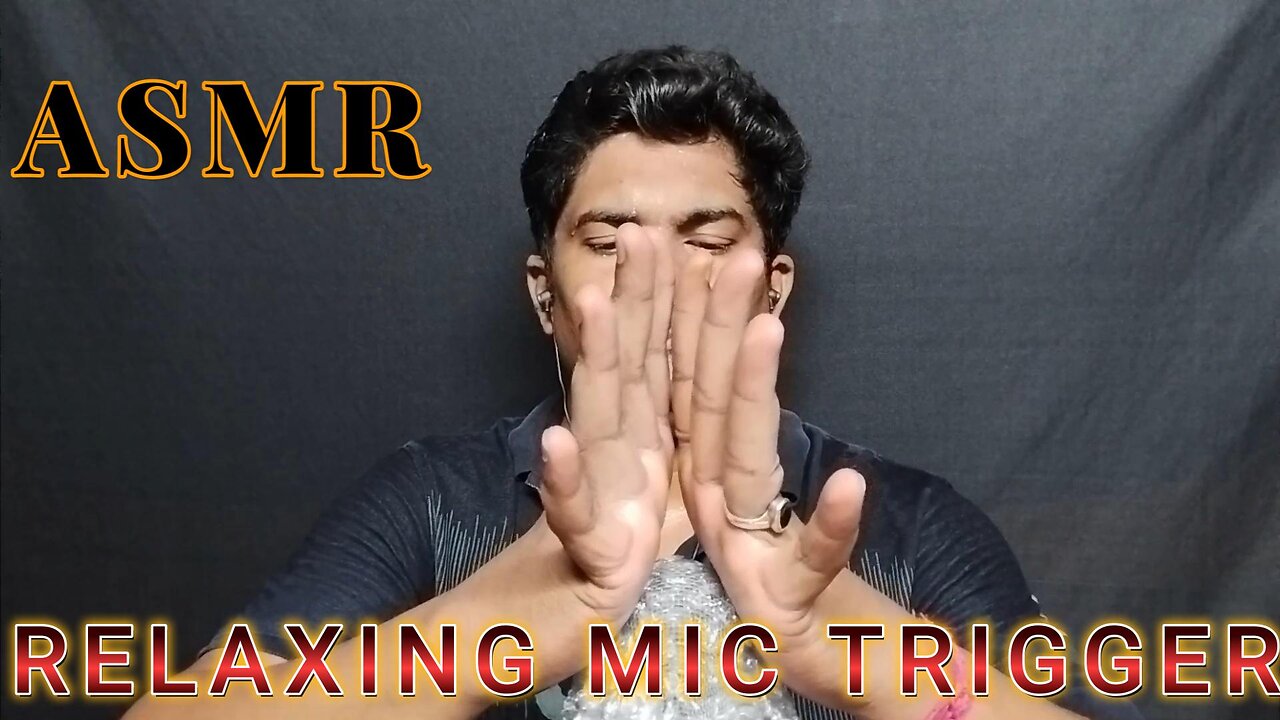 ASMR Close Your Eyes and SLEEP With MIC Triggers