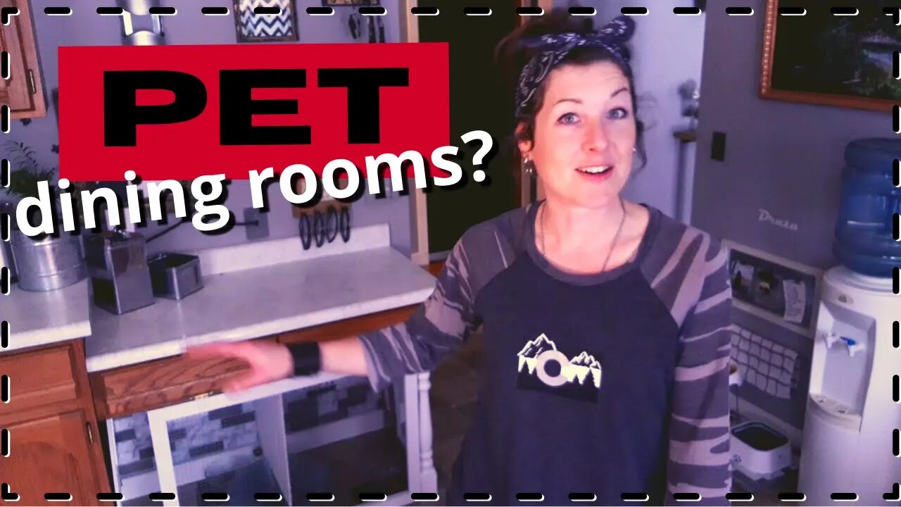 Keep Dog Out of Cat Food | Stop food thieves with pet dining rooms!