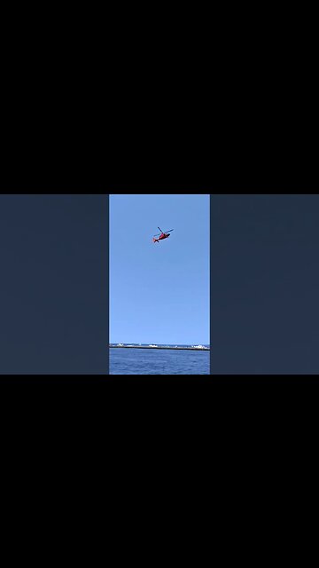 Coast guard festival grand haven helicopter