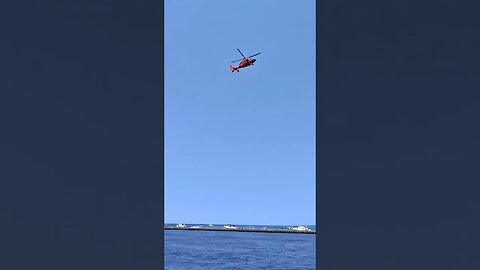 Coast guard festival grand haven helicopter