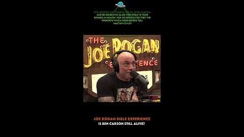 Is Dr Ben Carson Still Alive? THE JOE ROGAN BIBLE EXPERIENCE #jre #surgeon #jesuschrist #brilliant