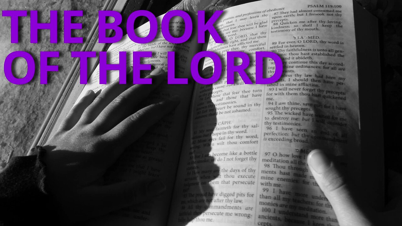 Seek Ye The Book Of The Lord