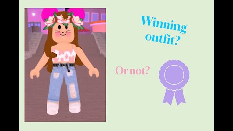 Cute Kitty Winning Outfit? - Fashion Famous Roblox