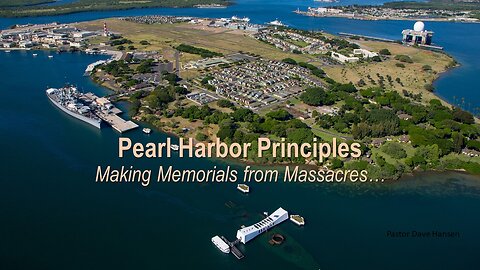 Pearl Harbor Principles, Pastor Dave Hansen