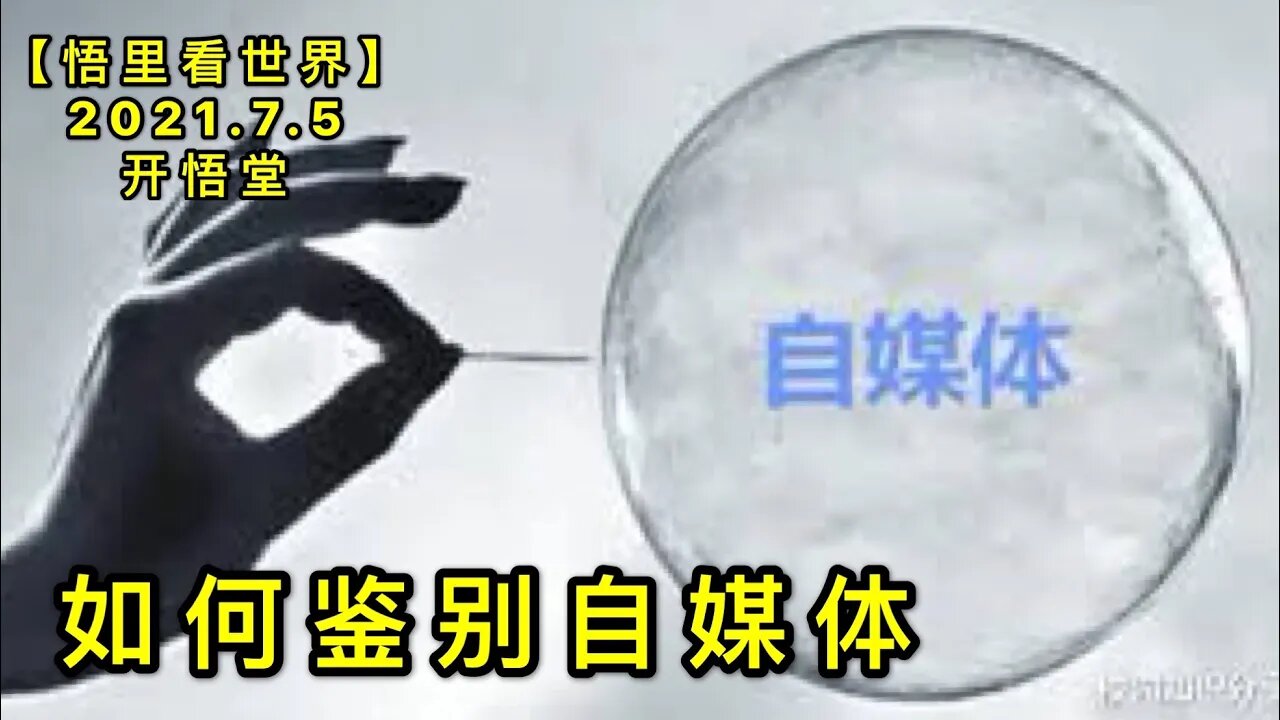 KWT2037如何鉴别自媒体20210705-3【悟里看世界】