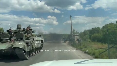 Russian Terminator BMPT Somewhere In The Donbass