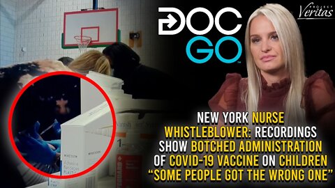 Recordings of Possible Botched Administration of COVID Vax on Kids "Some people got the wrong one"