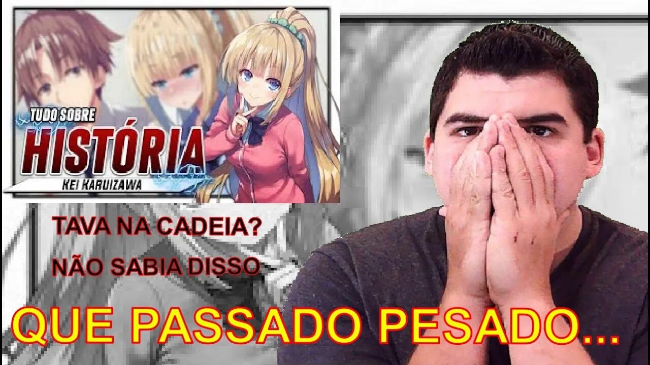 REACT Tudo sobre Karuizawa Kei Classroom of the Elite - MELHOR DO MUNDO