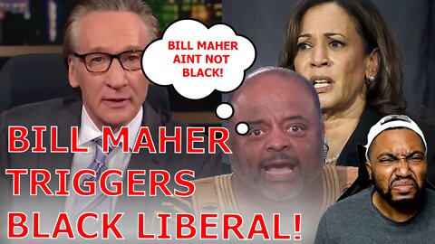 Roland Martin Goes On RACIST Unhinged Rant Against Bill Maher For Saying Biden Should Fire Kamala!