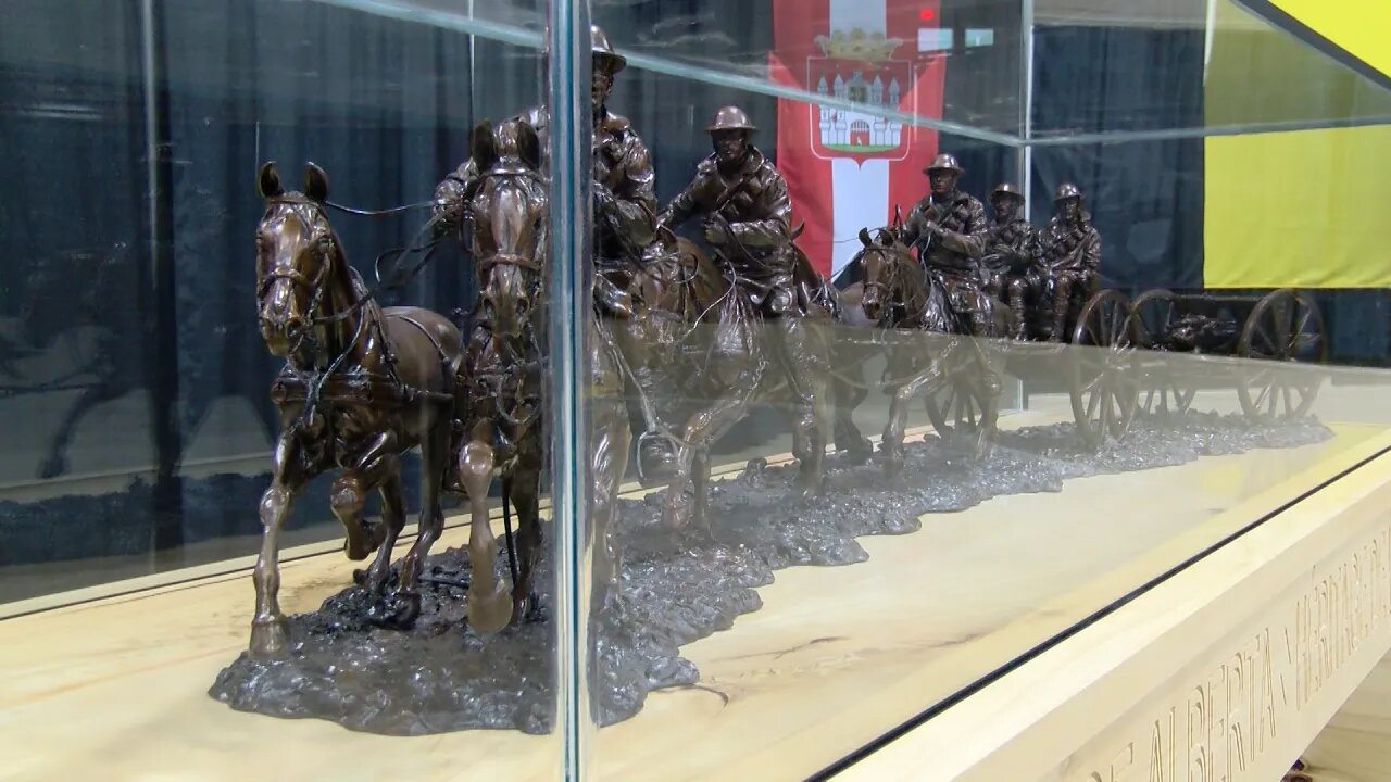 Legacy Of Alberta Bronze Statue Unveiled In Lethbridge - May 9, 2022 - Micah Quinn