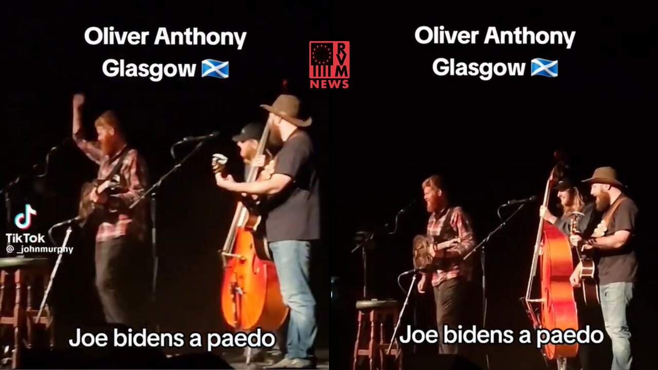 'Joe Biden Is A Pedo' Chant Breaks Out At Oliver Anthony Show In Scotland