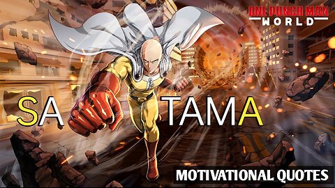 One Punch Man_Saitama 💪✨ MOTIVATIONAL QUOTES [ Edit _ AMV ] #video #viral #trending # edit quotes