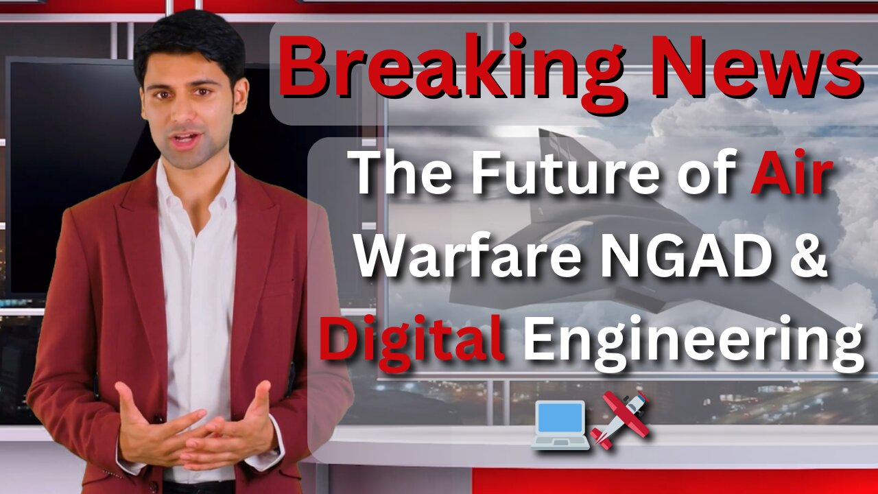 Breaking News! 🛩️ The Future of Air Warfare NGAD & Digital Engineering 💻🚀