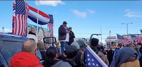 Adelanto Mayor Gabriel Reyes full speech at People's Convoy CA 2022