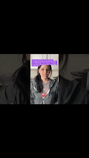 Healthy, Homemade Ice Cream That Doesn’t Suck?! No Machinery Needed #short #shorts #healthyrecipes