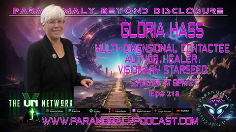 Gloria Hass - Multidimensional contactee - Author - Healer - Starseed