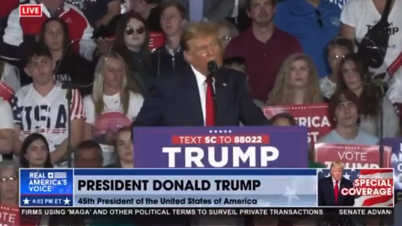 One of the greatest speeches ever! Trump 2024