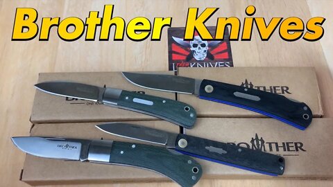Brother Knives new models 1510,1511,1512 & 1505 Max