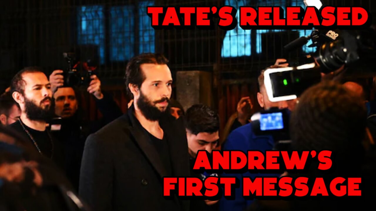 Andrew Tate's First Message After Release!!