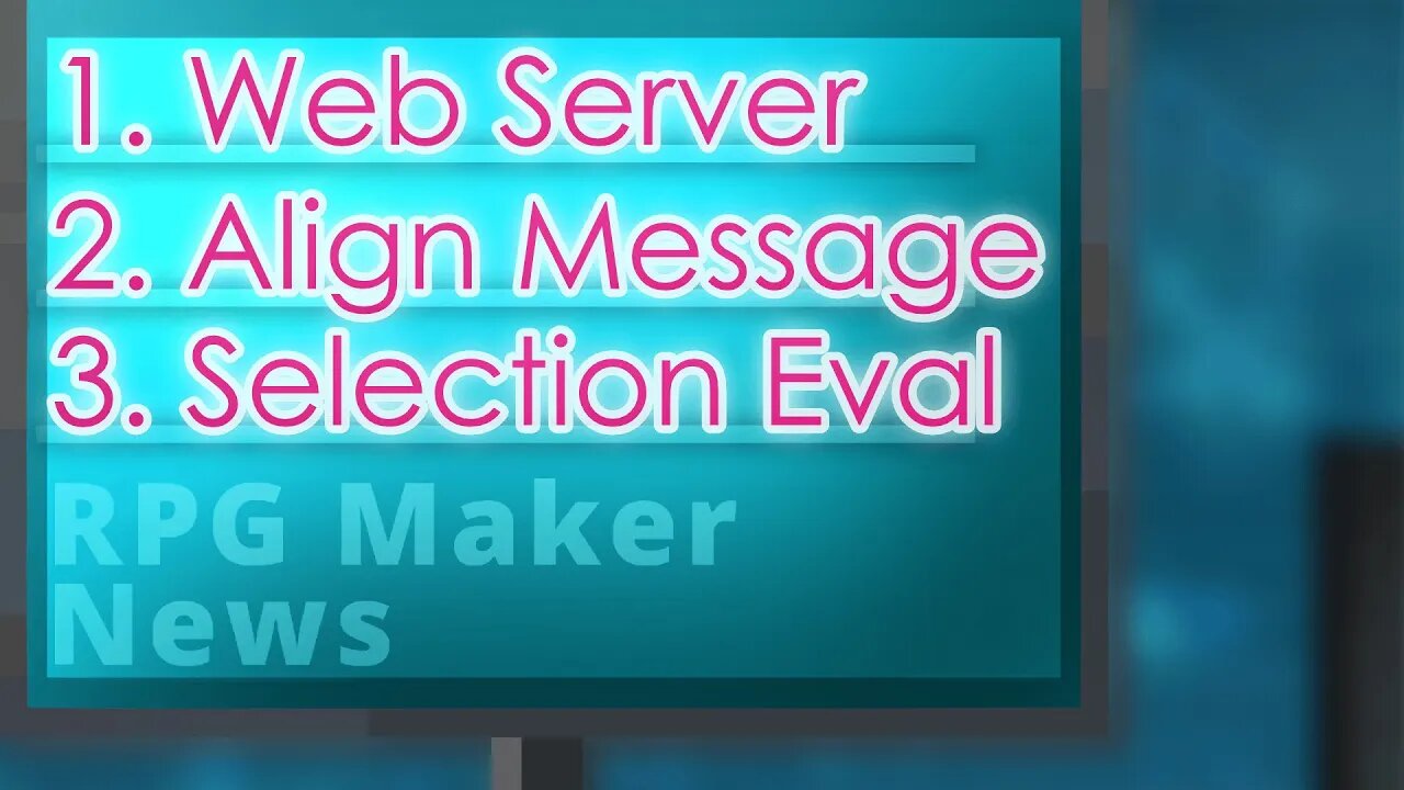 Shoot Enemy Off-Screen, Run RPG Maker Game as a Web Server, & Thai Keyboard | RPG Maker News #109