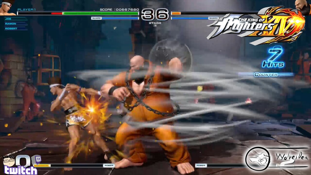 (PS4) The King of Fighters XIV - 27 - SP07 - Tiger Team - Lv 4 Hard