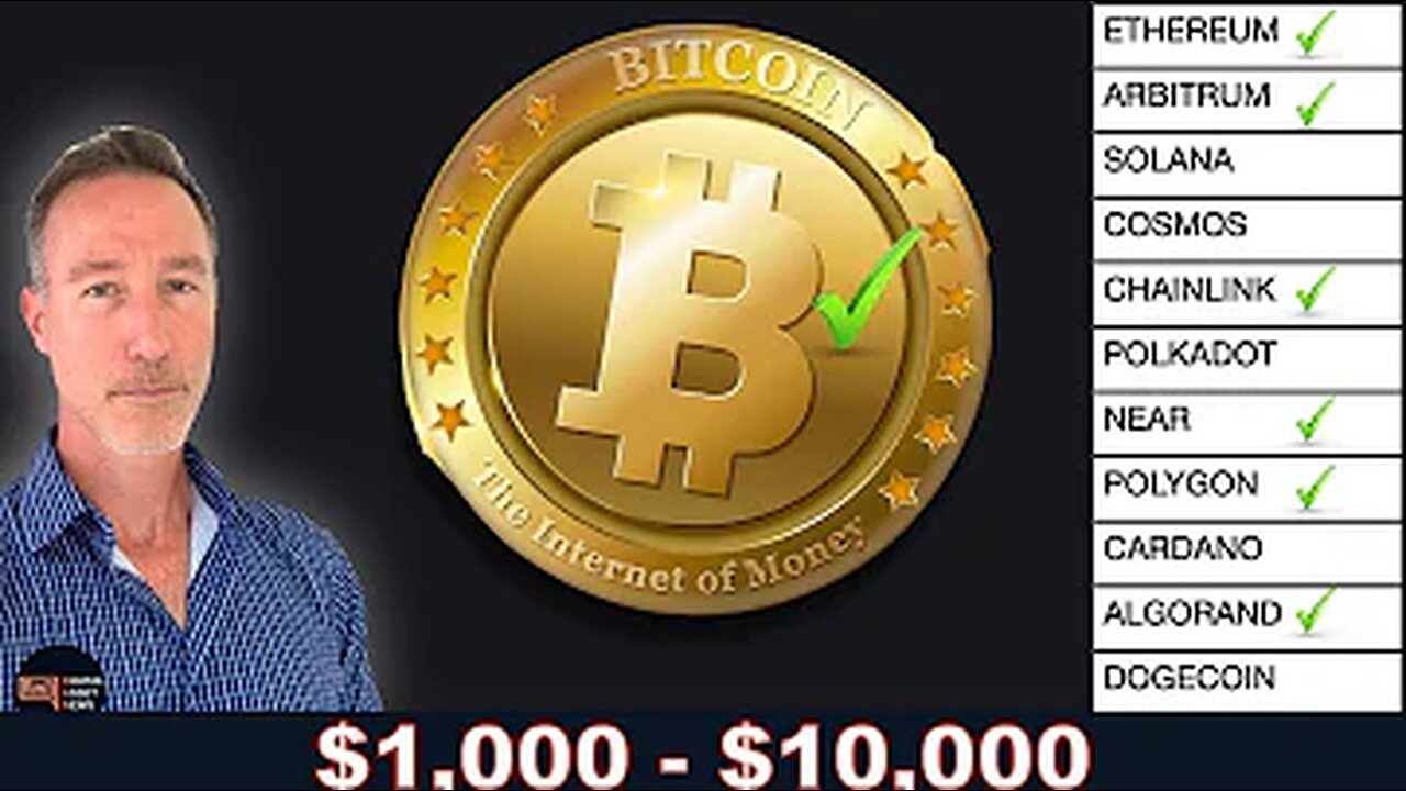 HOW I'D INVEST $1,000 to $10,000 IN CRYPTO.