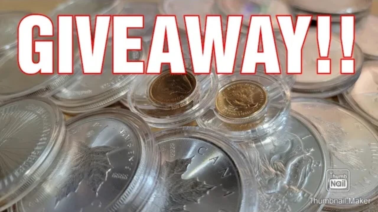 My friend gave me a bunch of silver coins to giveaway!