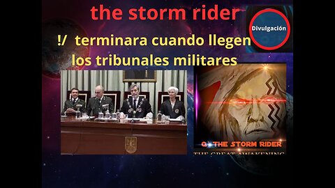 terminara cuando llegen los tribunales militares