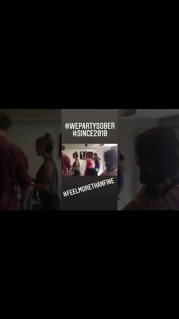 WE PARTY SOBER SINCE 2010. #feelmorethanfine #432hz