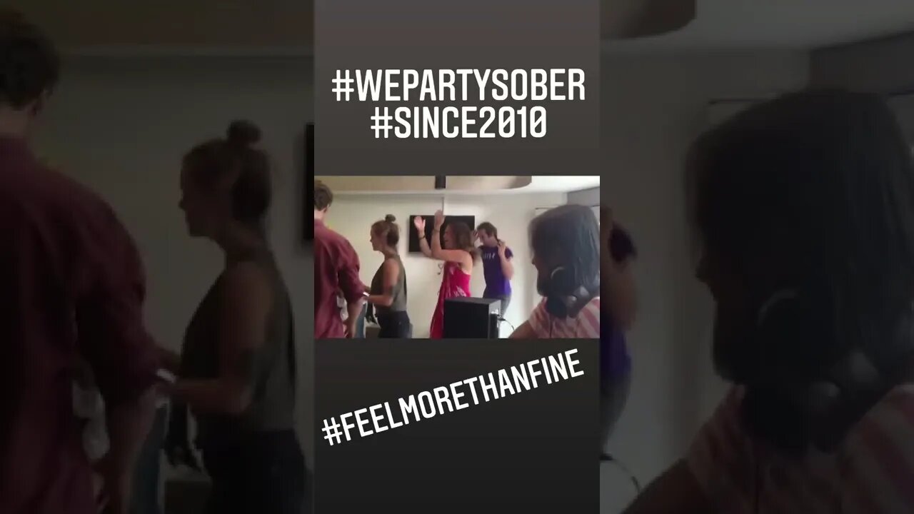 WE PARTY SOBER SINCE 2010. #feelmorethanfine #432hz