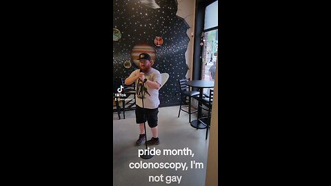 pride month, colonoscopy, I'm not gay