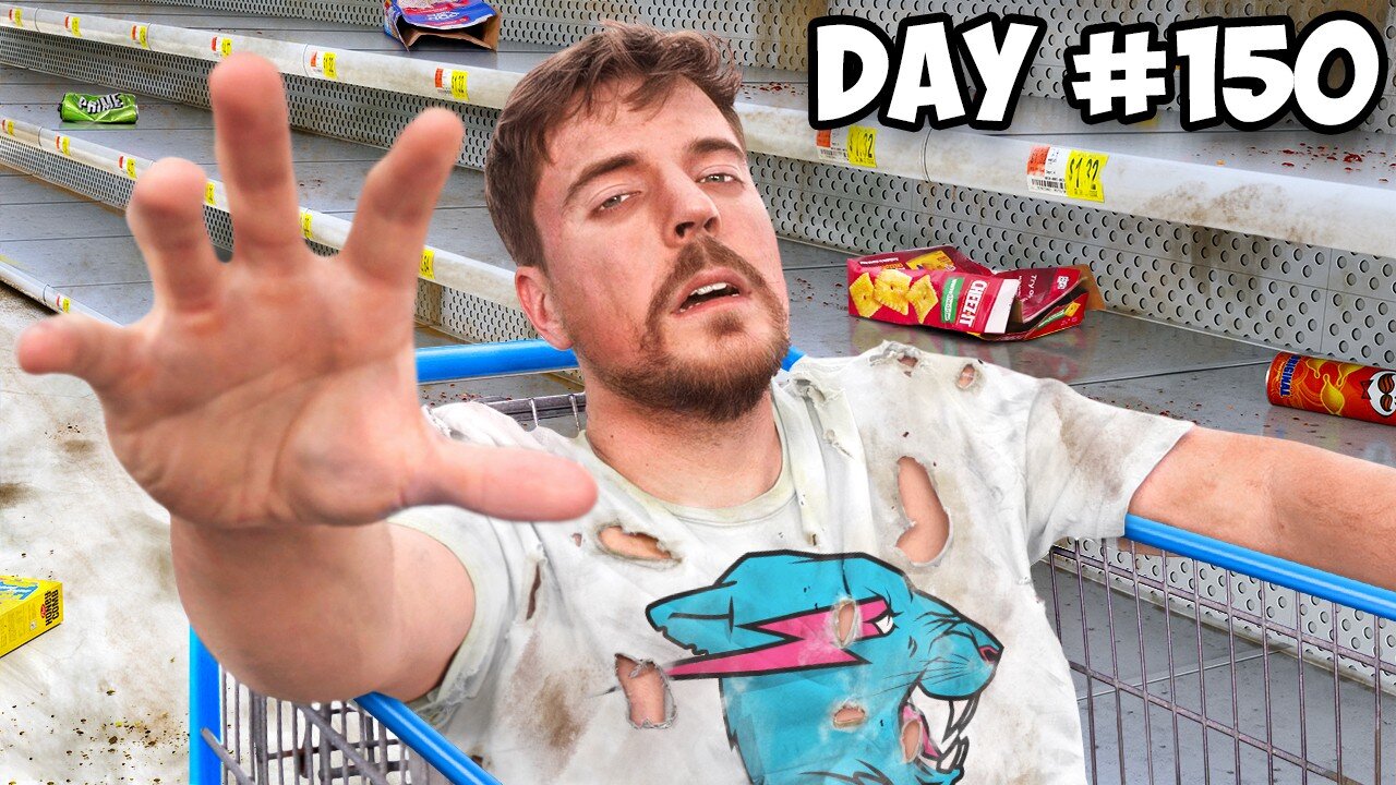 $10,000 Every Day You Survive In A Grocery Store | Mr.Beast New Video Episode- 3 | #MR.Beast