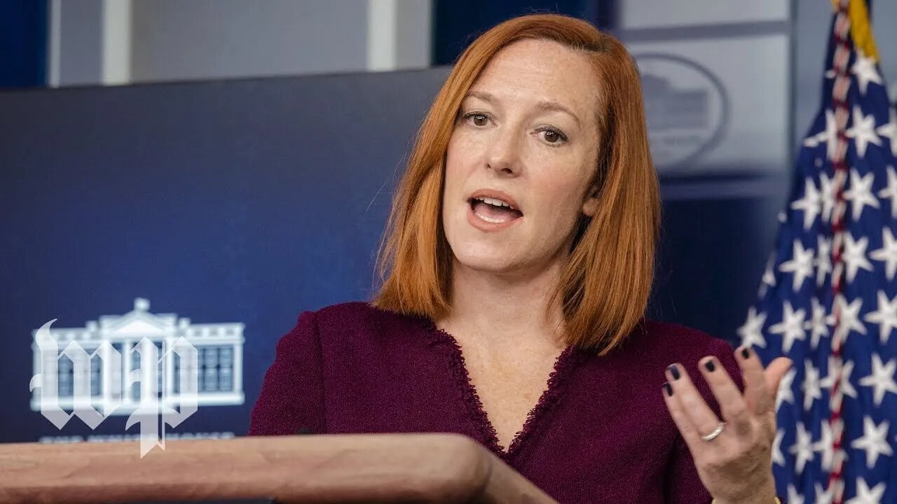 White House press secretary Jen Psaki holds briefing